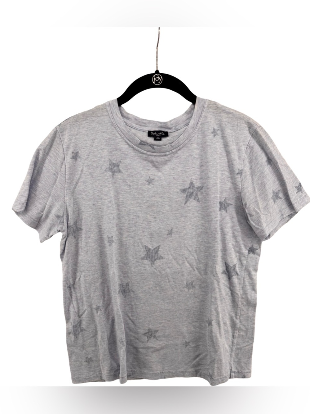 Splendid Light Blue Star Print Tee Size Small | Soft Casual Top